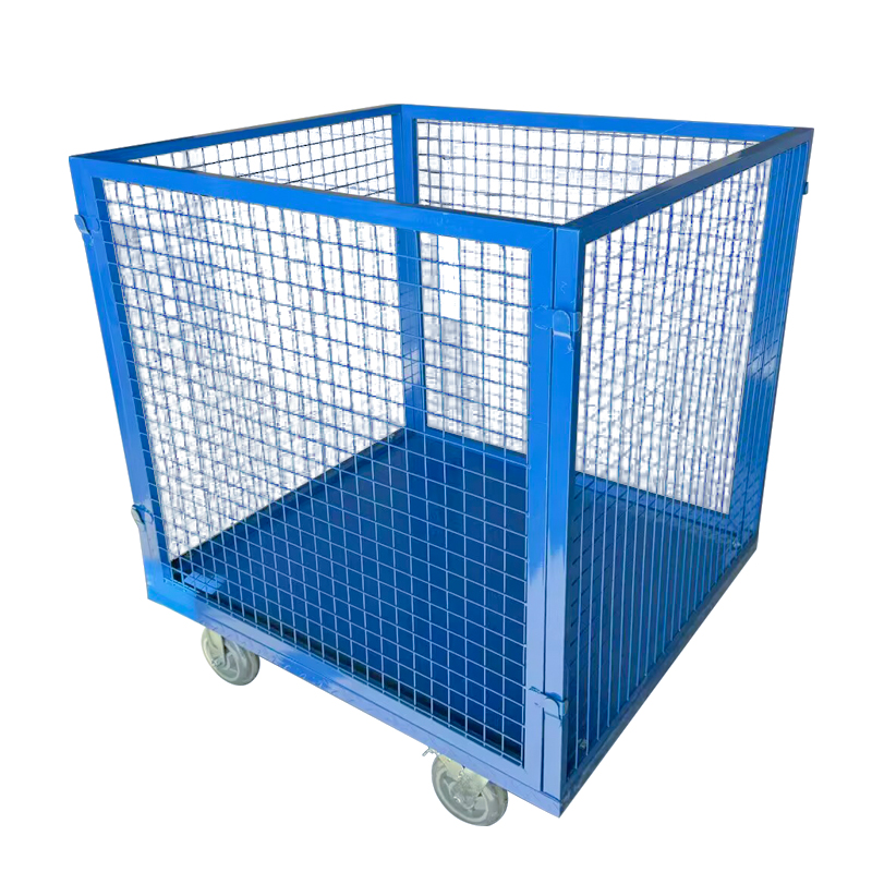 Uni-Silent 500kg Loading Wire Mesh Hand Trolley